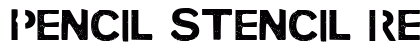 PENCIL STENCIL Regular preview