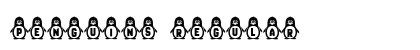 Penguins Regular font free download