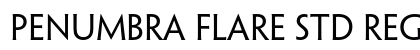 Penumbra Flare Std Regular font free download