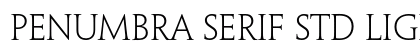 Penumbra Serif Std Light Preview