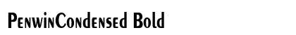 PenwinCondensed Bold font free download