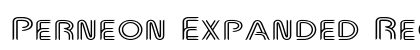 Perneon Expanded Regular font free download