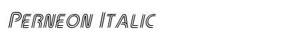 Perneon Italic Preview