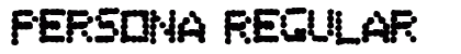 Persona Regular font free download