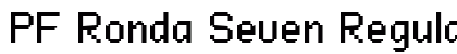 PF Ronda Seven Regular font free download