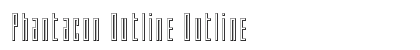 Phantacon Outline Outline Font Preview