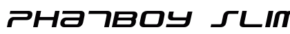 PhatBoy Slim Bold Italic Preview
