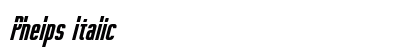 Phelps Italic Preview