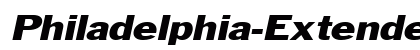 Philadelphia-Extended Italic Preview