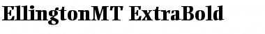 EllingtonMT-ExtraBold Extra Bold