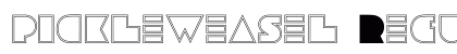 pickleweasel Regular font free download