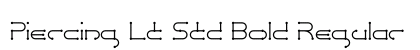 Piercing LT Std Bold Regular