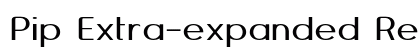 Pip Extra-expanded Regular Preview