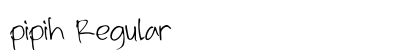 pipih Regular font free download