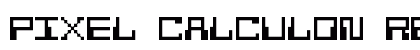 Pixel Calculon Regular font free download