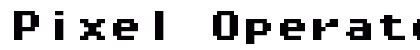 Pixel Operator Mono 8 Bold font free download