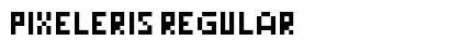 Pixeleris Regular font free download