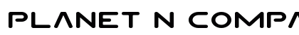 Planet N Compact Expanded Expanded Font Preview