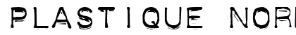 Plastique Normal font free download