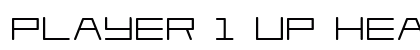 Player 1 Up Heavy Heavy font free download