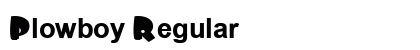 Plowboy Regular font free download