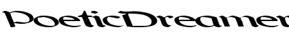 PoeticDreamer Regular font free download