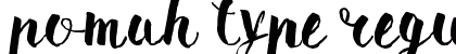 Pomah Type Regular preview