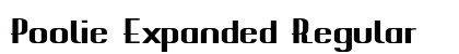 Poolie Expanded Regular font free download