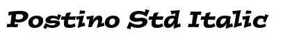 Postino Std Italic font free download