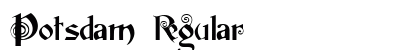 Potsdam Regular font free download