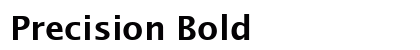 Precision Bold Preview