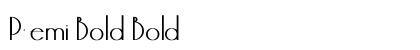 Premi Bold Bold font free download