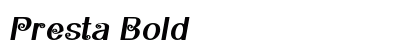 Presta Bold Preview