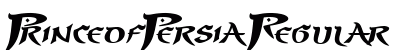 PrinceofPersia Regular font free download