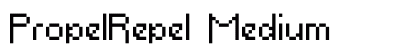 PropelRepel Medium font free download