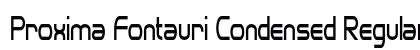 Proxima Fontauri Condensed Regular font free download