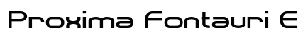Proxima Fontauri Expanded Regular font free download