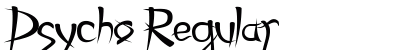 Psycho Regular font free download