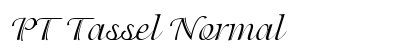 PT Tassel Normal Font Preview