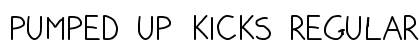 Pumped Up Kicks Regular Font Pumped Up Kicks Regular Font Preview