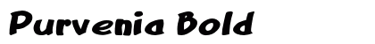Purvenia Bold Preview