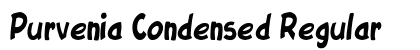 Purvenia Condensed Regular Preview