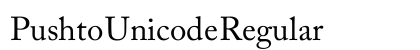 Pushto Unicode Regular font free download