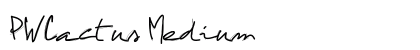 PWCactus Medium font free download