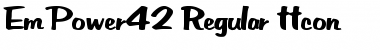 EmPower42 Regular Font