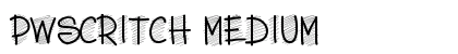 PWScritch Medium font free download