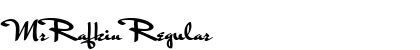 MrRafkin Regular font free download