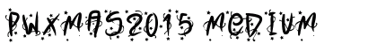 PWXmas2015 Medium font free download