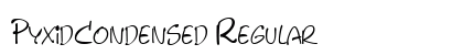 PyxidCondensed Regular font free download