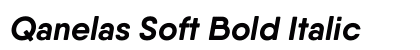 Qanelas Soft Bold Italic Preview